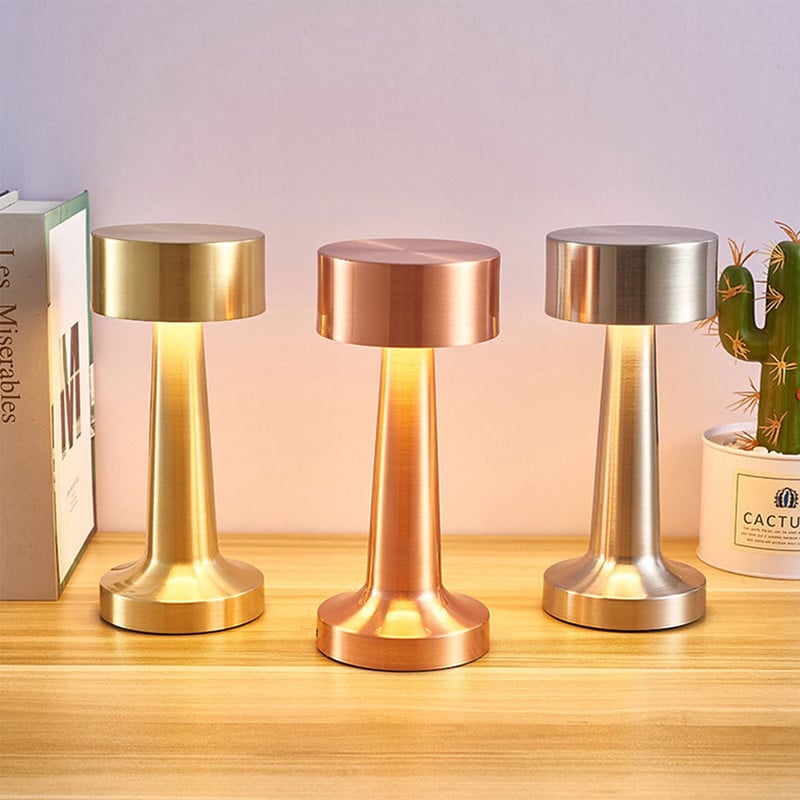 Dotyková LED stolová lampa, kreatívna jedáleň, hotelová barová lampa, vonkajšia nočná lampa, obývacia izba, dekoratívna USB nabíjacia stolová lampa