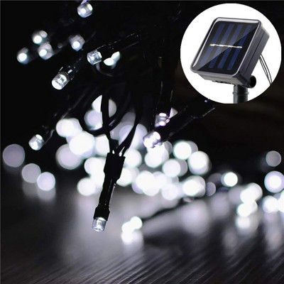 Bubble LED Lumină solară Lampă în aer liber șir de lumini pentru vacanță petrecere de Crăciun Lumină zână impermeabilă Grădină Ghirlanda de lumină solară