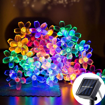 Bubble LED Lumină solară Lampă în aer liber șir de lumini pentru vacanță petrecere de Crăciun Lumină zână impermeabilă Grădină Ghirlanda de lumină solară
