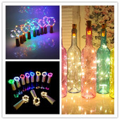 Lumini cu zâne 5 buc dop pentru sticle LED șir de iluminat lumini de Crăciun nuntă vacanță decorare petrecere Anul nou grădină Hoem decor