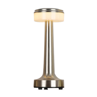 Скандинавска ретро бар настолна лампа LED безжична светлина за четене Сензорна сензорна настолна лампа нощна лампа за ресторант кафе декорация на спалня