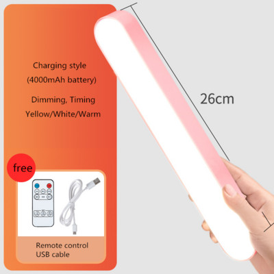 LED-laualamp USB-laualamp, lugemisvalgusti magnetiline magamistoa voodi kõrval kaugjuhtimispult öövalgusti