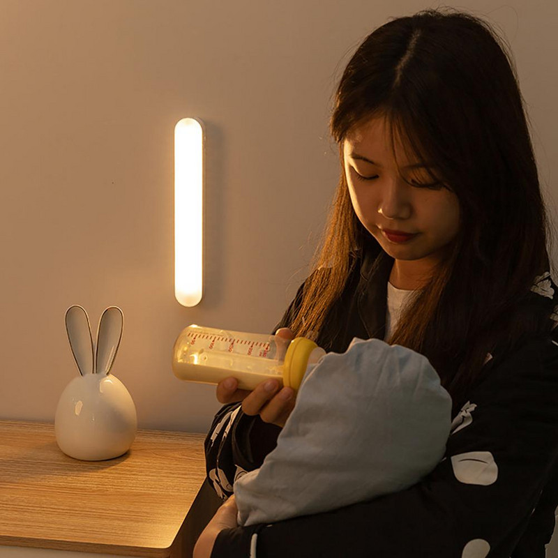 LED-laualamp USB-laualamp, lugemisvalgusti magnetiline magamistoa voodi kõrval kaugjuhtimispult öövalgusti