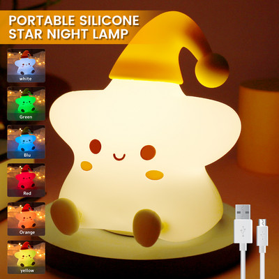 Cloud Lamp LED nočné svetlo silikónové nočné svetlo dotykové stolové svetlo kačiaca lampa stolová nočná lampa pre deti dievčenská spálňa dekorácia