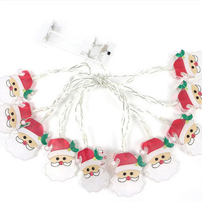 Karácsonyi dekoráció LED fényfüzér hópehely hóember Mikulás karácsonyfa füzér karácsonyfa dísz otthonra