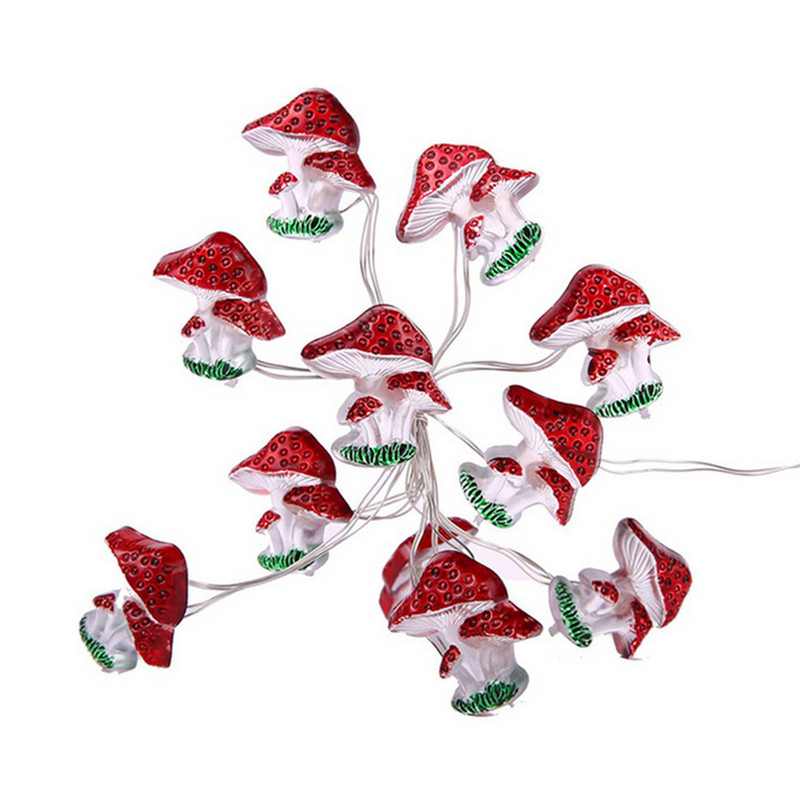 Lumini cu ciuperci cu 20/30 LED USB/alimentat cu baterie Lumini cu ciuperci pentru dormitor, petrecere, nuntă, decorare pentru terasă