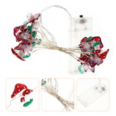 Šviesos stygų festivalis Grybų fėja Šviesos pakabukas Dekoratyvinė kabanti atmosfera Lauko šviesos stygos Šviesos stygos