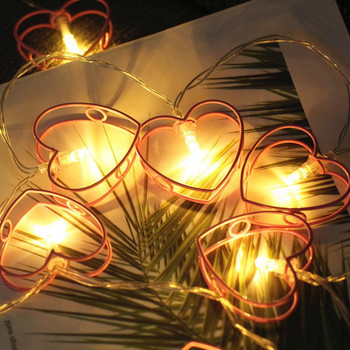 Φωτιστικό κουρτίνας LED Εξοικονόμηση ενέργειας Φωτιστικό με χορδές για την Ημέρα του Αγίου Βαλεντίνου Love Heart String Διακοσμητικό φωτιστικό Create Atmosphere