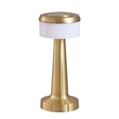 Retro Barová LED stolová lampa Hubové lampy Dotykový senzor USB Nabíjateľná činka vedľa lampy pre reštauráciu Hotel Spálňa Decor