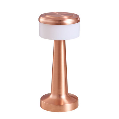 Retro Barová LED stolová lampa Hubové lampy Dotykový senzor USB Nabíjateľná činka vedľa lampy pre reštauráciu Hotel Spálňa Decor