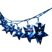 Lumini patriotice cu drapel american, LED rezistent la apă, peisaj, șir de lumină pentru 4 iulie, Ziua Independenței, Ziua Memorială