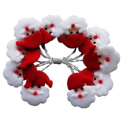 Kreatívne vianočné reťazové svetlá realistického tvaru, prenosné LED reťazové svetlo, ľahké a jednoduché použitie pre domácu vianočnú ozdobu na stromček