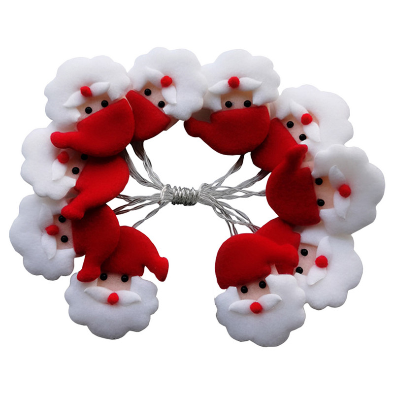 Kreatívne vianočné reťazové svetlá realistického tvaru, prenosné LED reťazové svetlo, ľahké a jednoduché použitie pre domácu vianočnú ozdobu na stromček