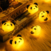 Lampă cu LED-uri Lampă de modelare Panda Lampă decorativă Sursă de alimentare USB Lampă String Lampă Panda Festival Lantern