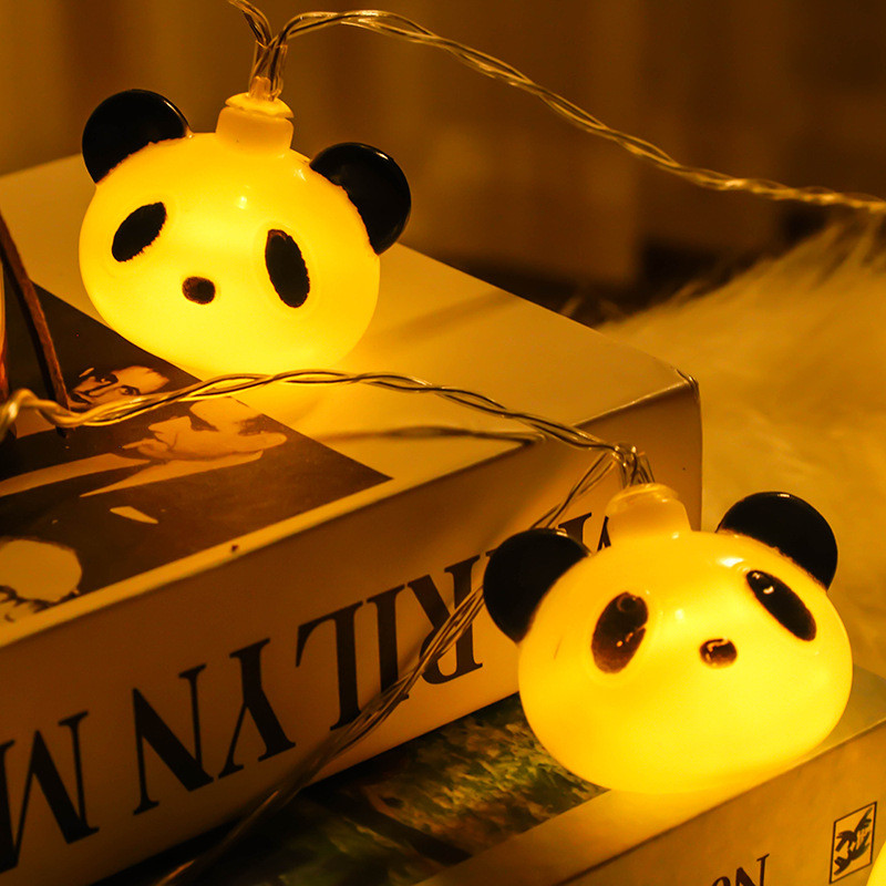 Lampă cu LED-uri Lampă de modelare Panda Lampă decorativă Sursă de alimentare USB Lampă String Lampă Panda Festival Lantern