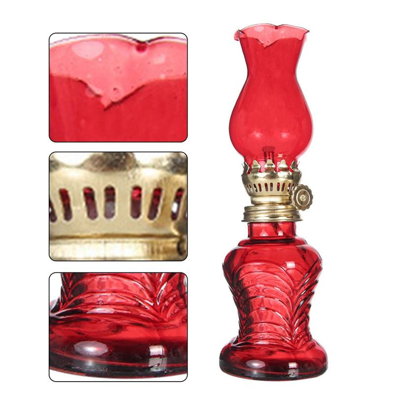 Vintage vaasikujulised õlilambid Klassikaline lauaplaadi kaunistus leegiregulaator saab valguse suurust vabalt reguleerida Uusaasta kingitused 2023