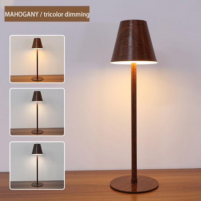 Lampă de masă LED fără fir, baterie reîncărcabilă prin USB, lumină de atmosferă, lampă de birou fără fir pentru bar, hotel, restaurant, decorare dormitor