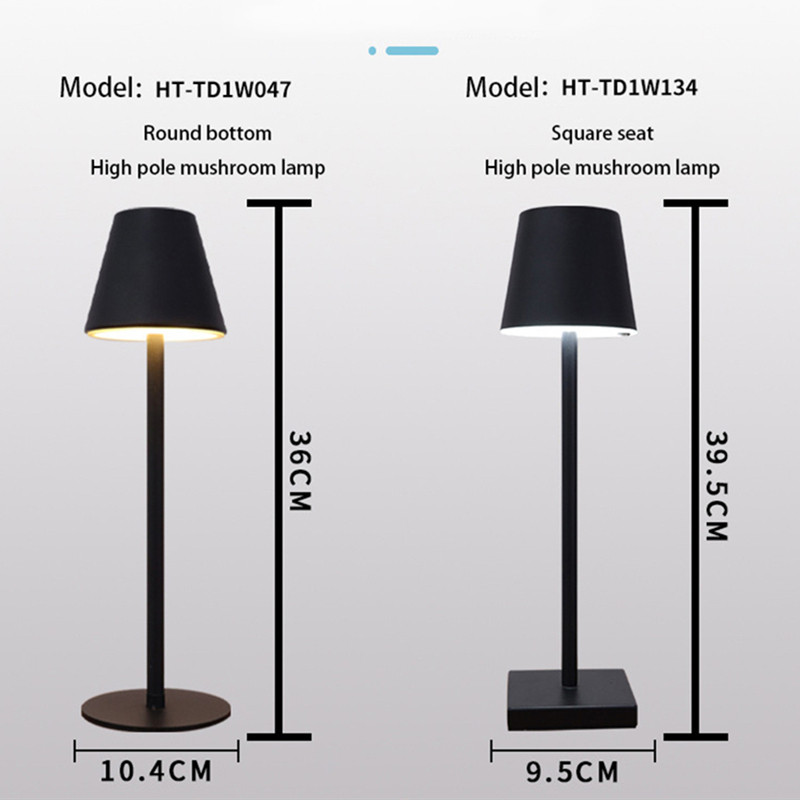 Lampă de masă LED fără fir, baterie reîncărcabilă prin USB, lumină de atmosferă, lampă de birou fără fir pentru bar, hotel, restaurant, decorare dormitor