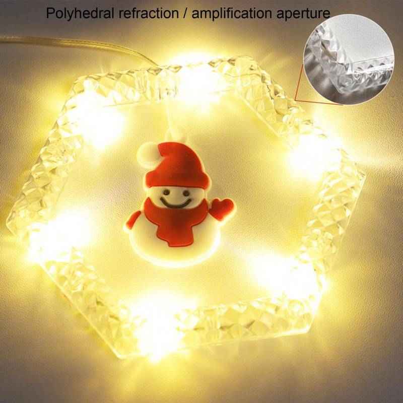 Kardinavalgusti multikas dekoratiivne USB-laadimispuldi rõngas jõulud Halloweeni LED kardinavalgusti siseruumides