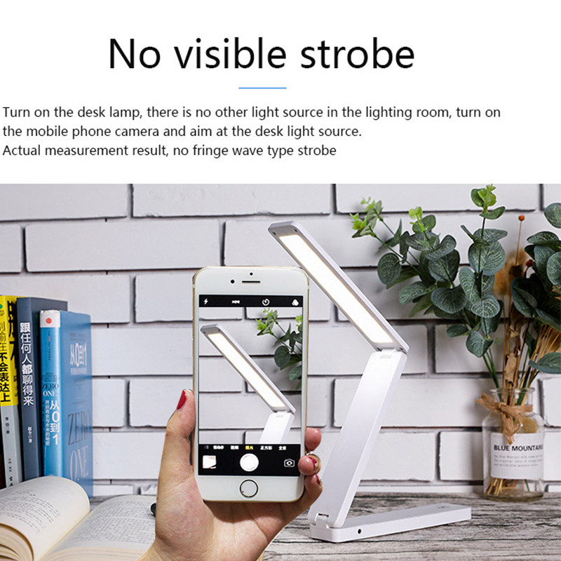 C2 LED asztali lámpa, három üzemmódú világítás, fényerősség USB kettős tápegység rendszer, szemvédelem tanulási olvasó asztali lámpa ajándék