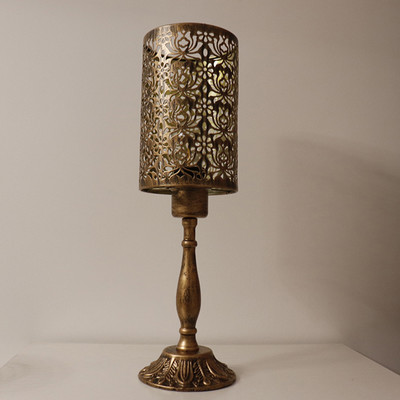 Retro galda lampa LED naktslampa Dzelzs māksla nakts gaismas Led rakstāmgalds gaisma radoša ēdināšana viesnīcas bārs kafijas galda lampa dekoratīva