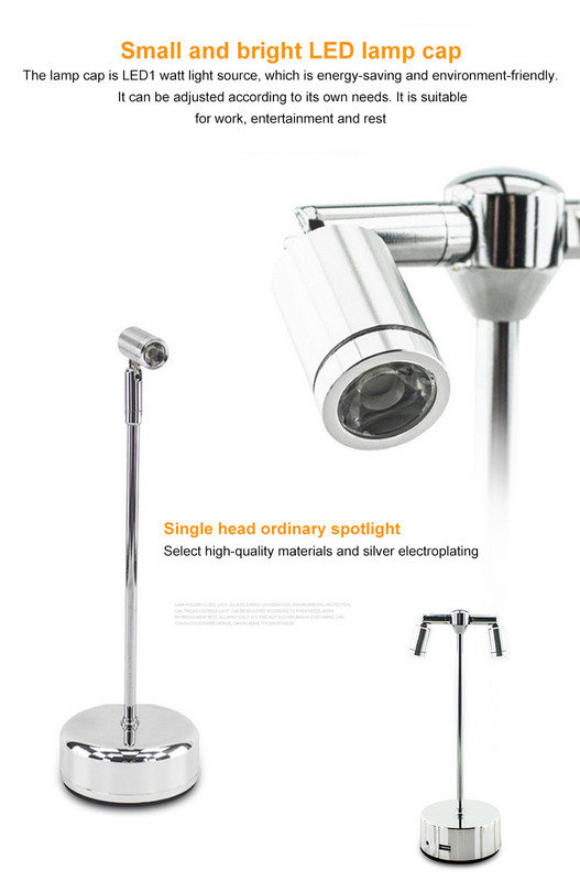 Vezeték nélküli asztali lámpa Retro bár Étterem Decor Light LED Nordic Metal Art Fashion Asztali lámpa USB újratölthető éjszakai fény