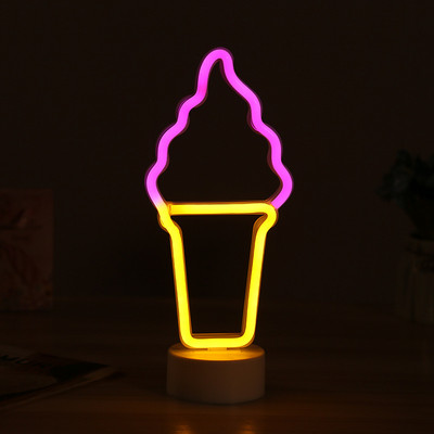 Love Shape Romote Éjszakai lámpa lámpa Rózsaszín lámpa Éjszakai lámpa karácsonyra Esküvői Születésnapi Asztali dekoráció LED neonlámpák