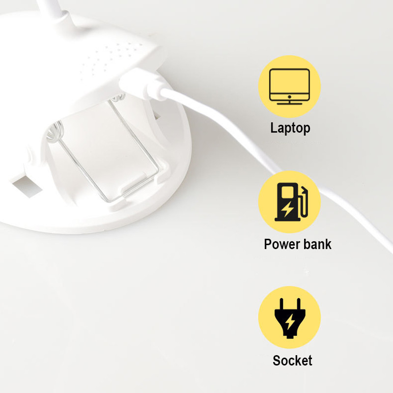 Kaasaskantav taaslaetav klamber laualambil õppetöö puutetundliku hämardamise LED-lauavalgusti öökülje raamatuvalgusti kontoritarvete jaoks