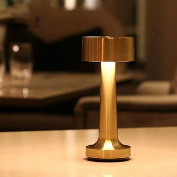 Επιτραπέζια λάμπα LED Bar Αισθητήρας αφής Retro Desktop Light Night USB Επαναφορτιζόμενο ασύρματο για Εστιατόριο Διακόσμηση κρεβατοκάμαρας ξενοδοχείου