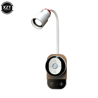 LED voodi kõrval lugemislaualamp , silmade kaitse magnetimemisega öövalgusti multifunktsionaalne seinavalgusti üliõpilaste ühiselamu õppetööks