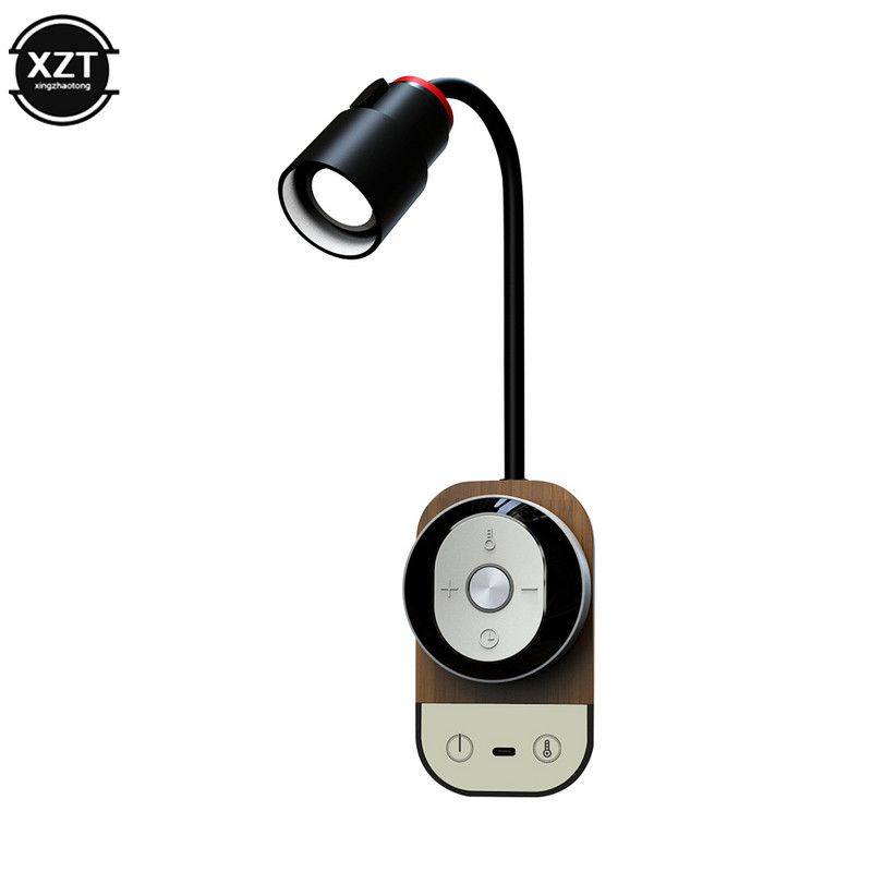 LED voodi kõrval lugemislaualamp , silmade kaitse magnetimemisega öövalgusti multifunktsionaalne seinavalgusti üliõpilaste ühiselamu õppetööks