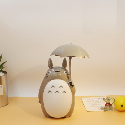 Creative Cartoon Totoro laadimisöö sisevalgus loom LED UBS laualamp lastele kingitus lugemislaua valgustid ruumi sisustus