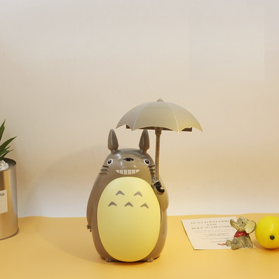 Creative Cartoon Totoro laadimisöö sisevalgus loom LED UBS laualamp lastele kingitus lugemislaua valgustid ruumi sisustus