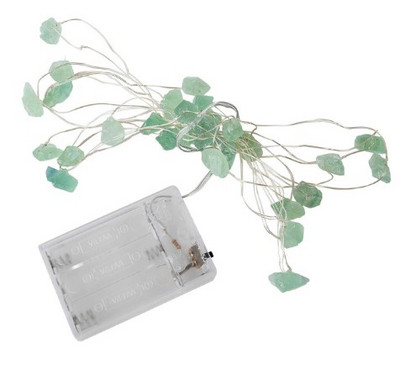 Naturaalsest kvartsist kalliskivist lamp ametüstist dekoratiivvalgustid toorkividest kristallstringist tulede kaunistused magamistoa peoks