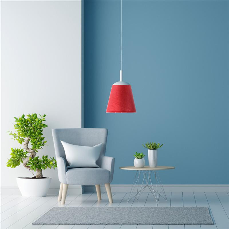 1buc Abajur din pânză Candelabru Accesoriu Lampă Protector împotriva prafului #j