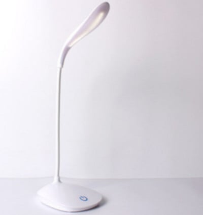 Lampă de birou cu LED-uri cu 3 niveluri Lampă de masă pliabilă cu reglare tactilă Lampă de masă alimentată prin USB Lampă de noptieră portabilă pentru protecția ochilor