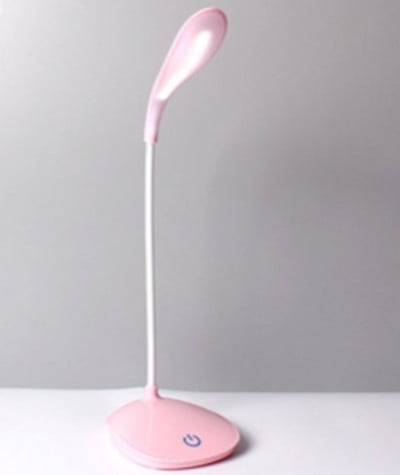 Lampă de birou cu LED-uri cu 3 niveluri Lampă de masă pliabilă cu reglare tactilă Lampă de masă alimentată prin USB Lampă de noptieră portabilă pentru protecția ochilor