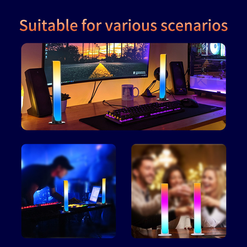 RGB Smart App Control Jocuri Lampă de masă Muzică Ritm Syn Lampă atmosferă Home Party Bar Decor Lampă de birou Lumini decorative pentru dormitor