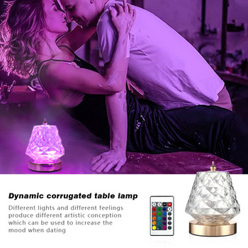 LED Water Ripple Dynamic Projection Light Starlight Night Light Ρομαντικό Περιστρεφόμενο Φως Περιβάλλοντος για Διακόσμηση Εσωτερικού Υπνοδωματίου