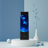 Medūzas nakts gaismas lampa LED krāsains radošs dekors akvārija nakts gaisma blakus galda lampai radoša dāvana bērniem