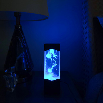 Φωτιστικό Νυχτερινής Μέδουσας LED Πολύχρωμη Δημιουργική Διακόσμηση Νυχτερινό Φωτάκι Ενυδρείου Δίπλα Επιτραπέζιο Φωτιστικό Δημιουργικό δώρο για παιδιά