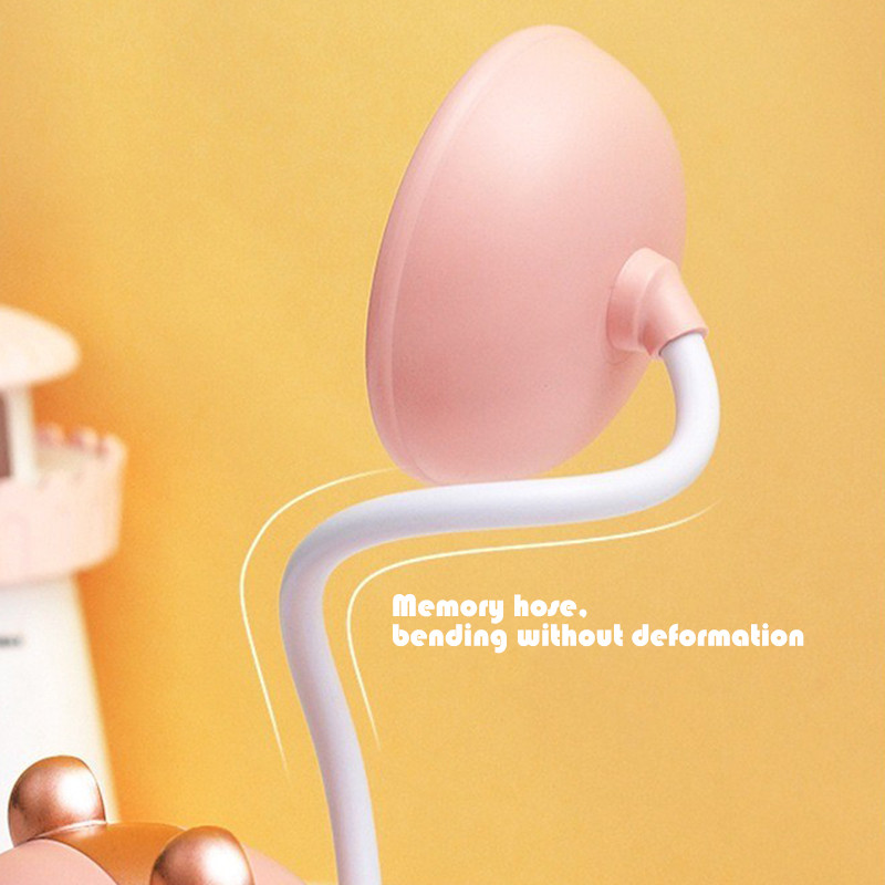 Miela animacinių filmų LED stalinė lempa USB įkraunama akių apsauga Vaikų darbo skaitymo stalo lemputė Sulankstoma miegamojo naktinė lemputė prie lovos