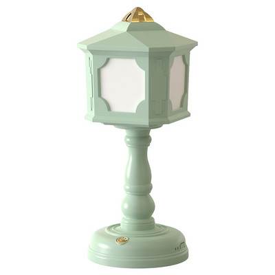 Retro LED laualamp Juhtmeta USB-laadimine öövalgustid Puutetundlikud hämardatavad lauavalgustid Magamistoa silmade kaitse Voodivalgustite sisustus