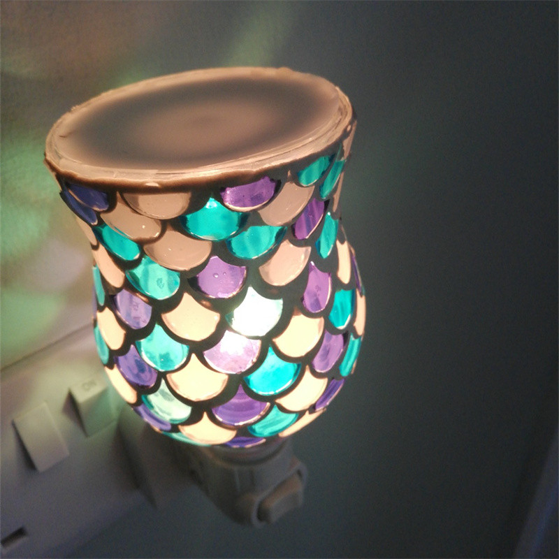 6 pakuotės mažos lemputės 7 W 10 W E12 E14 varžtas 110 V / 240 V pakaitinė druskos lempos atsarginė dalis, vaško lydalo degiklio šildytuvas, kvapni naktinė lemputė