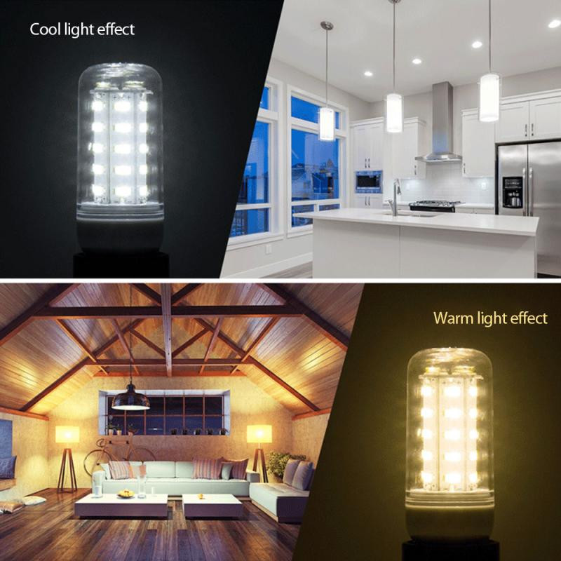 SMD 5730 E27 LED šviesos kukurūzų lempa energiją taupanti lemputė Led lempa 110V 220V lempos žvakių ampulė LED kukurūzų lemputės