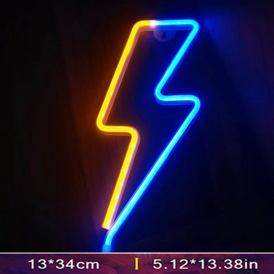 Planet LED lámpák Neonreklám hálószoba dekoráció Neonreklám éjszakai lámpa szobákhoz Fali művészeti bár Party USB vagy elemmel