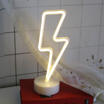 Planet LED lámpák Neonreklám hálószoba dekoráció Neonreklám éjszakai lámpa szobákhoz Fali művészeti bár Party USB vagy elemmel