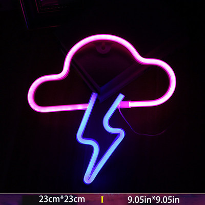 Planet LED lámpák Neonreklám hálószoba dekoráció Neonreklám éjszakai lámpa szobákhoz Fali művészeti bár Party USB vagy elemmel