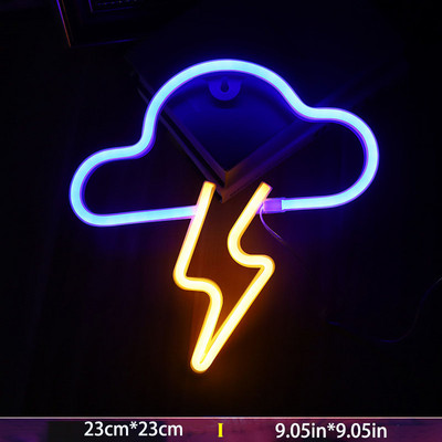 Planet LED lámpák Neonreklám hálószoba dekoráció Neonreklám éjszakai lámpa szobákhoz Fali művészeti bár Party USB vagy elemmel