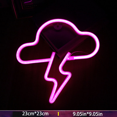 Planet LED lámpák Neonreklám hálószoba dekoráció Neonreklám éjszakai lámpa szobákhoz Fali művészeti bár Party USB vagy elemmel